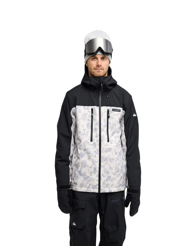 Quiksilver Sycamore 20K - Technical Snow Jacket - Men - Brown