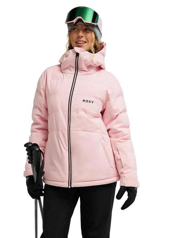 Roxy Snowyhill Puffy 10K - Technical Snow Jacket - Women - Pink