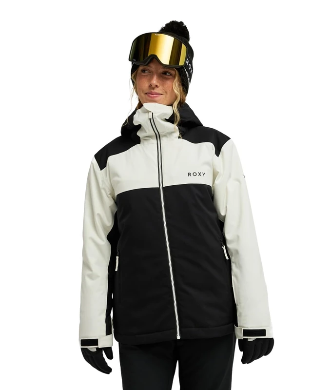 Roxy Astral Peak 10K - Technical Snow Jacket - Women - White