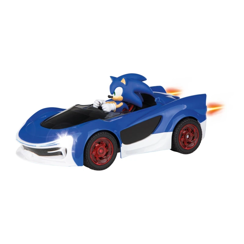 Carrera RC 2,4GHz Sonic Racing Crossworlds - Sonic, With Precise 2.4GHz Control - 1:20 Scale - Up To 9 Kmh - Ready-To-Run, All Batteries Included, Suitable For Ages 6 Years+