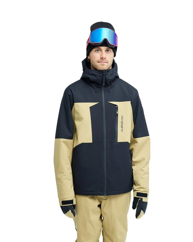 Quiksilver Dawson 10K - Technical Snow Jacket - Men - Beige