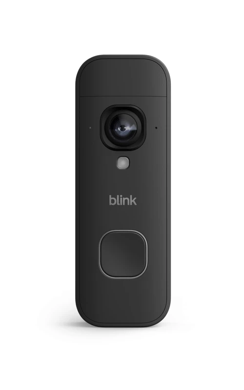 Blink Battery Doorbell 2K+ (newest gen) | Head-to-toe view | 2K video | Enhanced audio | IP65 | Long-lasting battery life | Easy setup | Required Sync Module not included – Add-On (Black)