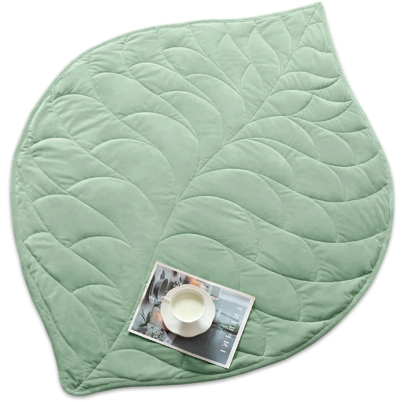 Weighted Blanket for Adults 10 lbs,60" x 78" washable Blankets, Sage Green