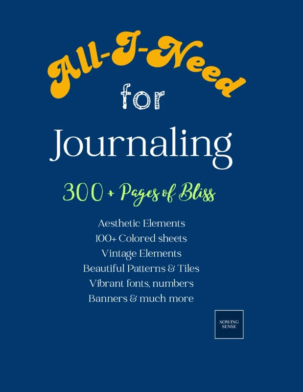 All I Need for Journaling: Journaling art supplies - Image 1