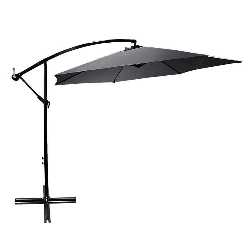 WERKA PRO Cantilever Parasol Anthracite Grey - Image 1