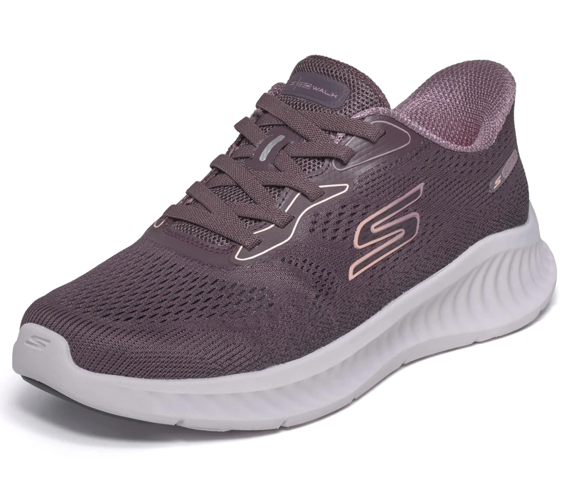 Skechers Women's Slip-Ins: Go Walk Now Parker Trainer, Burgundy, 3.5 UK