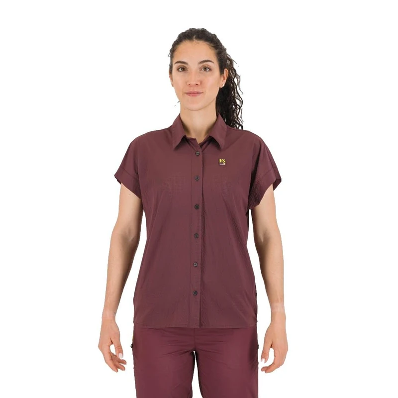 Karpos Salatis Short Sleeve Shirt S Purple