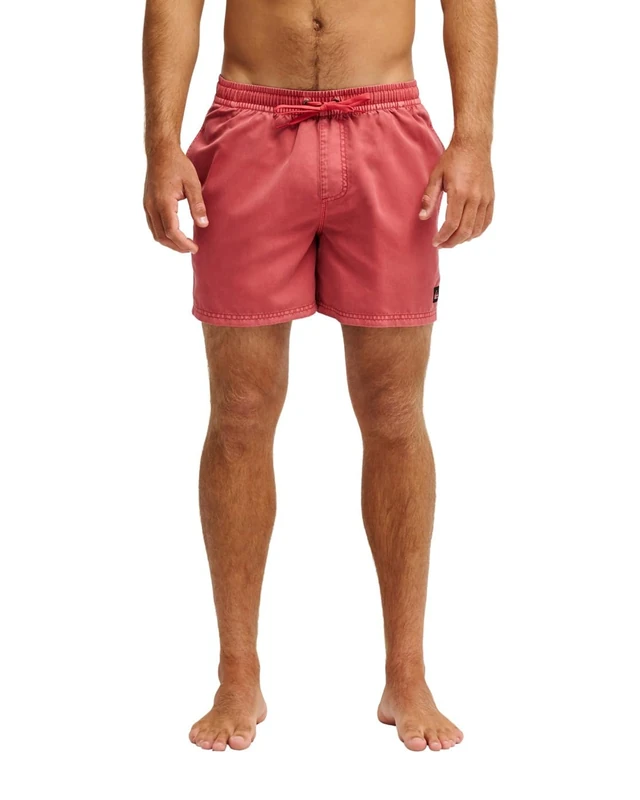 Quiksilver Swim Shorts Everyday SURFWASH Volley 15 Mens Pink - Image 1