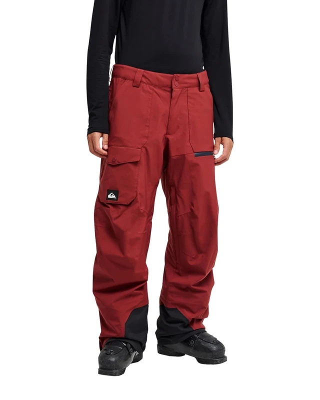 Quiksilver Utility 20K - Technical Snow Pants - Men - Red