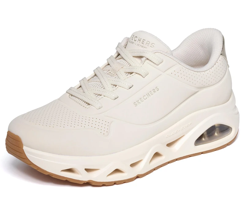 Skechers Women's UNO Glide-Step Glide On Air, Natural, 6 UK