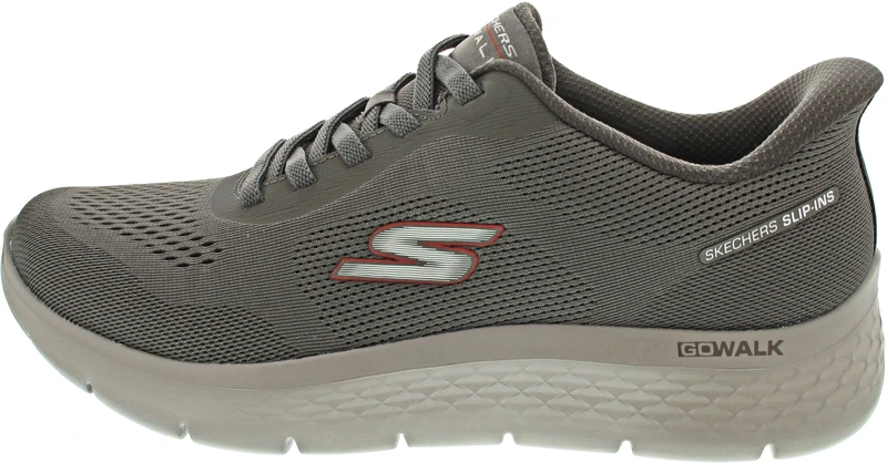Skechers Men's GO Walk Flex Trainer, Brown, 9 UK