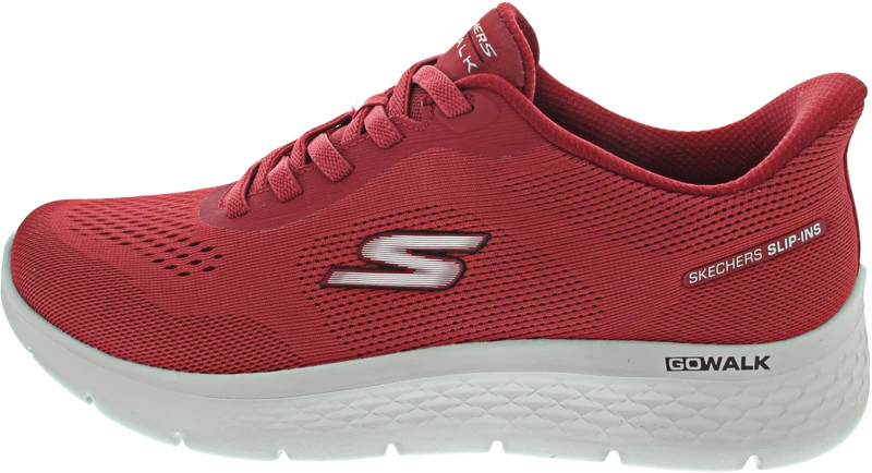 Skechers Men's GO Walk Flex Trainer, Red, 10 UK