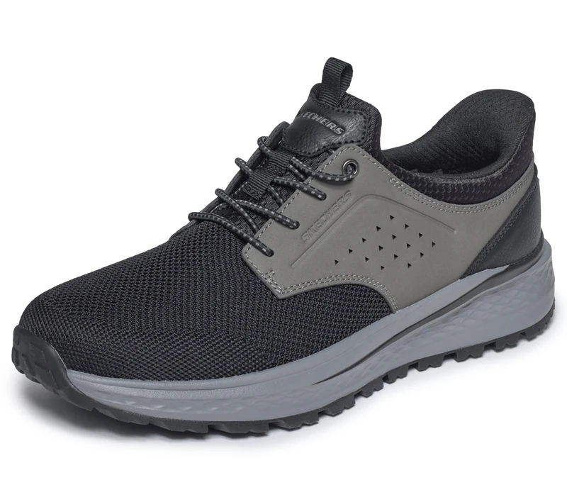 Skechers Men's Slade Ultra Trainer, Black, 10.5 UK