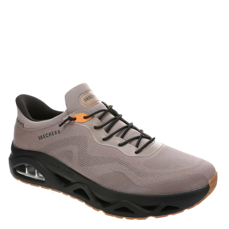 Skechers Men's UNO Glide-Step AIR Gliders Trainers, Brown, 13 UK