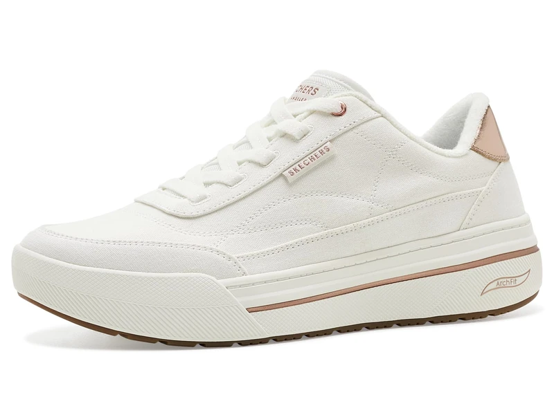Skechers Women's Arcade HI Moving Along, White, 8 UK