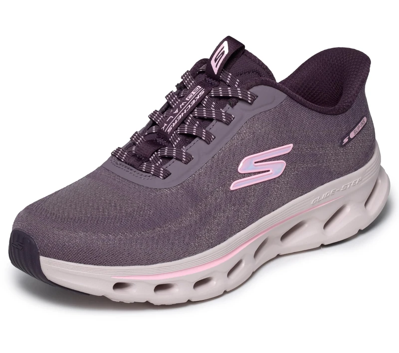 Skechers Women's Go Walk Glide Step 2.0 Maria, Purple, 5.5 UK