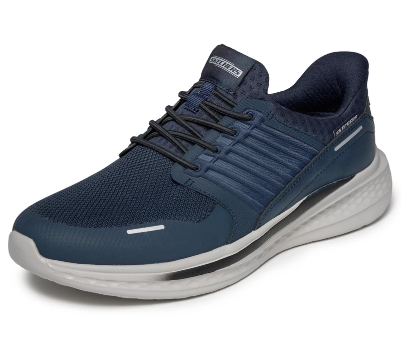 Skechers Men's Slade Luther Trainer, Navy, 13 UK