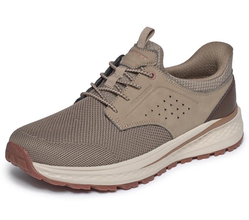 Skechers Men's Slade Ultra Trainer, Taupe, 8 UK