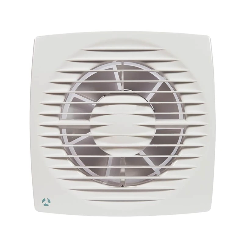 Airflow Aura 125T Bathroom Extractor Fan – Timer Control, Compact Design, Quiet Operation (31 dB), IPX4, 115 m³/h, 125mm Duct