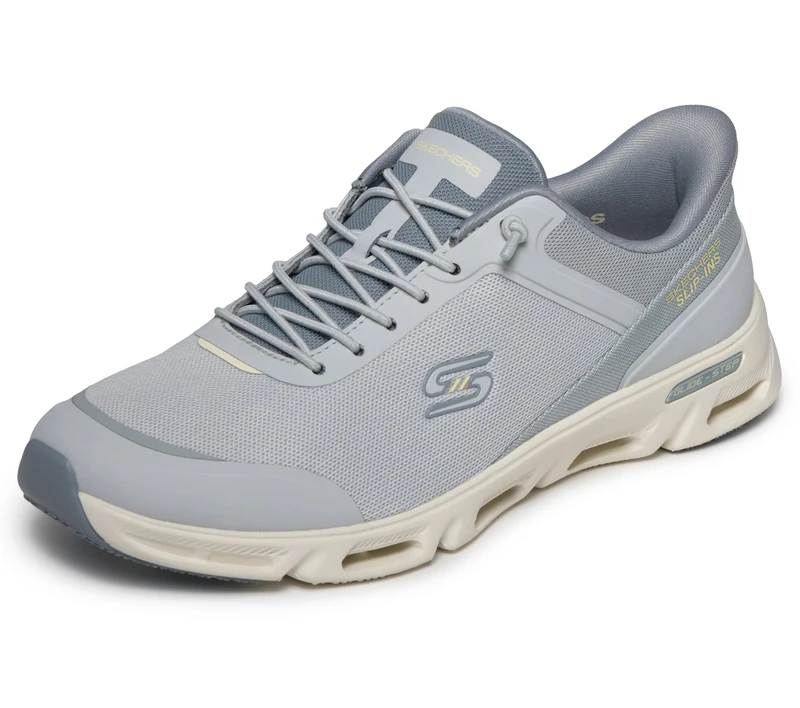 Skechers Women's Glide-Step Gratify Trainer, Grey, 6 UK
