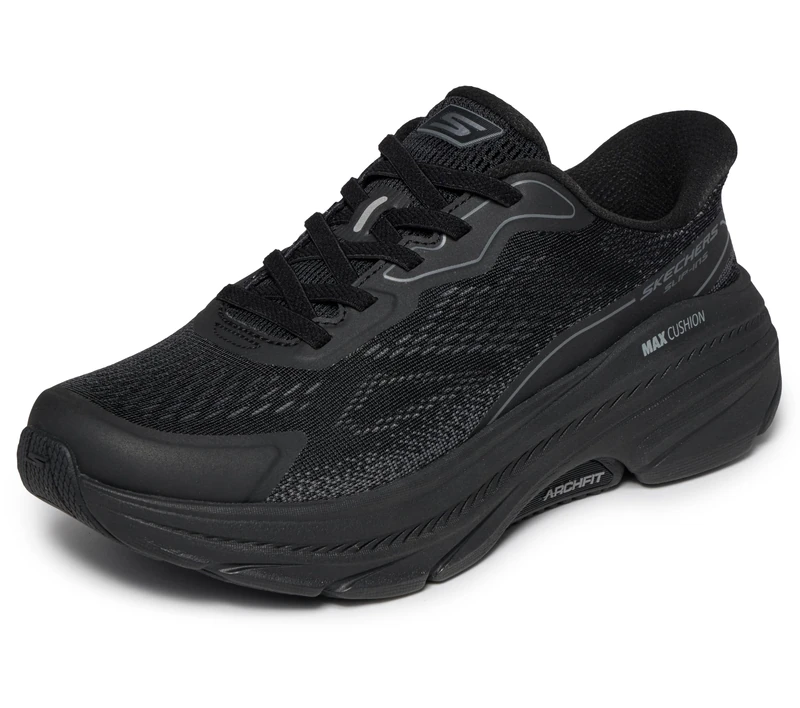 Skechers Women's Azusah Trainer, Black, 4 UK