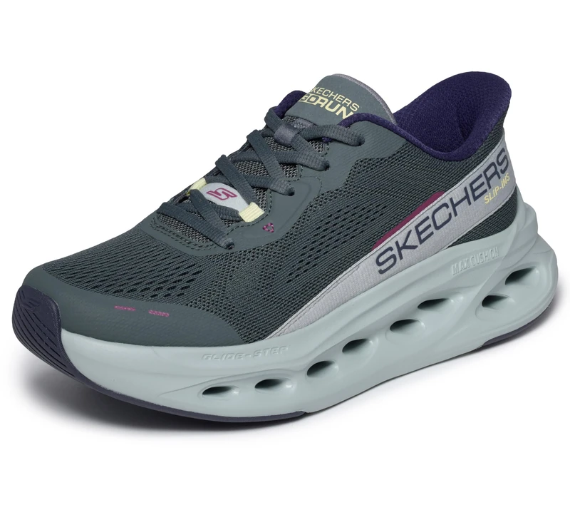 Skechers Women's Slip-Ins: MC Glide Step Caledonia, Sage, 6 UK