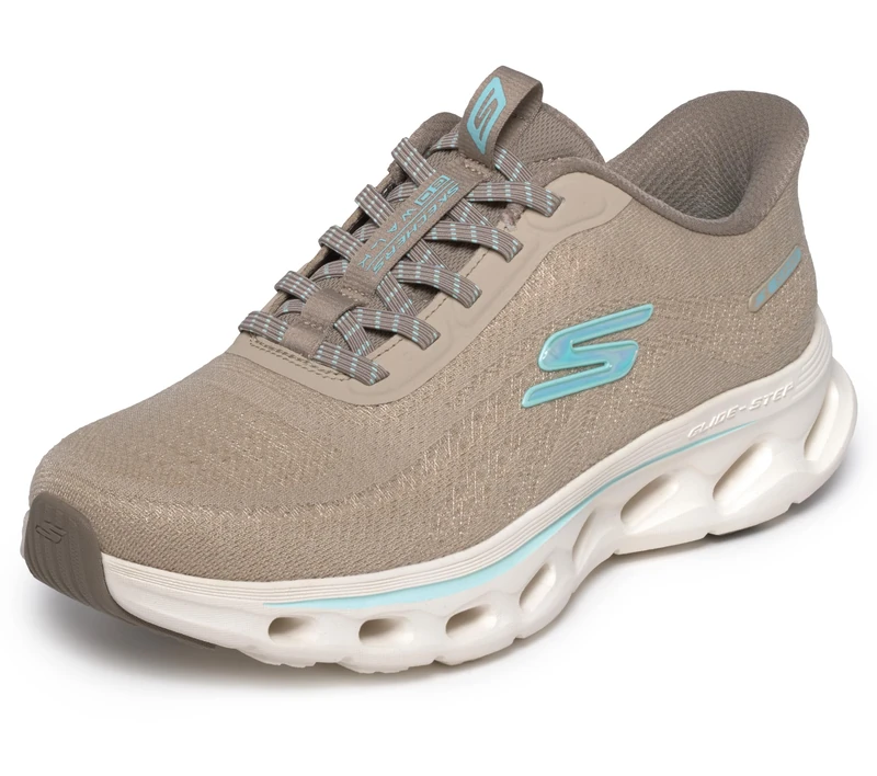 Skechers Women's Go Walk Glide Step 2.0 Maria, Taupe, 7.5 UK