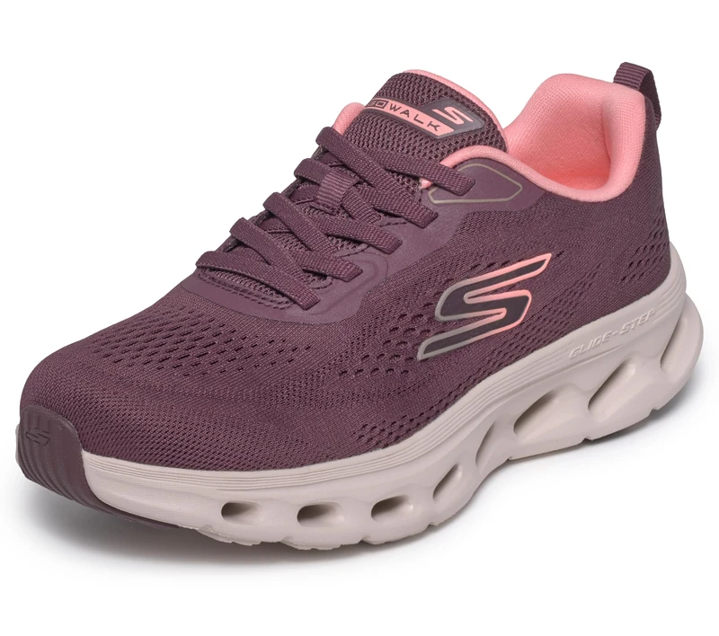 Skechers Women's Go Walk Glide Step 2.0 Kristee, Burgundy, 3.5 UK