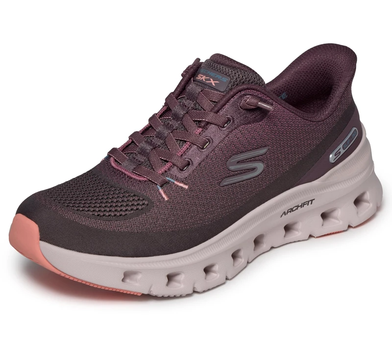 Skechers Women's Arch Fit Glide-Step Pro, Purple, 3 UK
