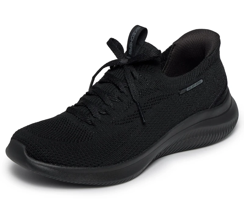 Skechers Women's Ultra Flex 4.0 Trainer, Black, 6.5 UK
