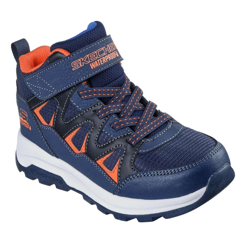 Skechers Boys' Storm Blazer Drizzle Squad, Navy, 11 UK Child