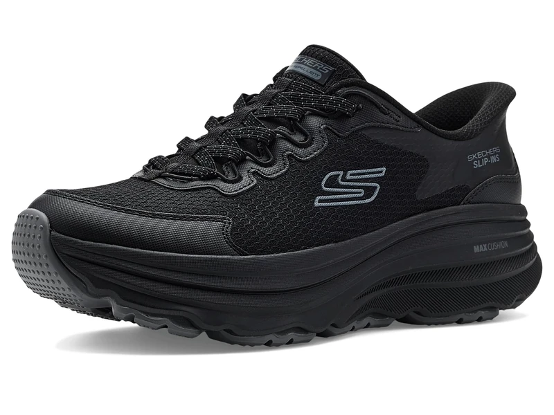Skechers Women's MAX Cushioning ZIRRUS Trainers, Gray, 7 UK