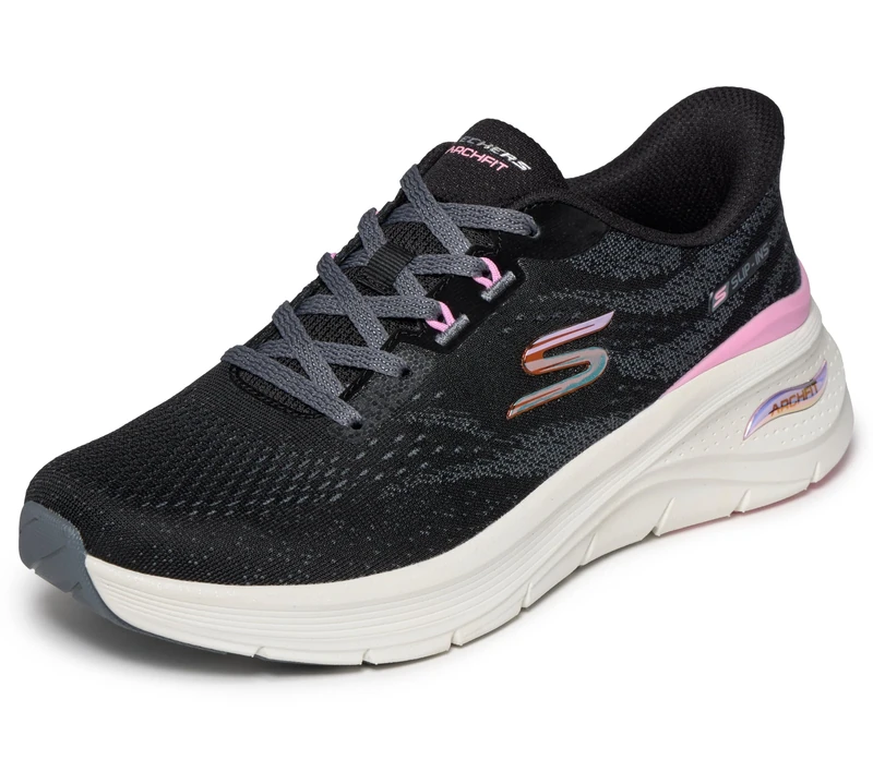 Skechers Women's Arch Fit 3.0 Trainer, Black, 5 UK