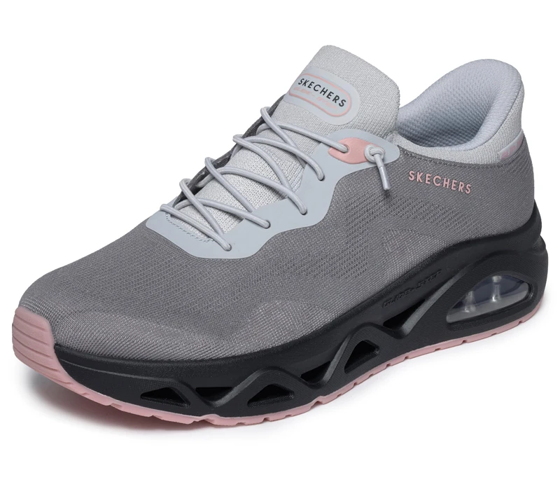 Skechers Women's UNO Glide-Step Air Gliders, Charcoal, 6.5 UK