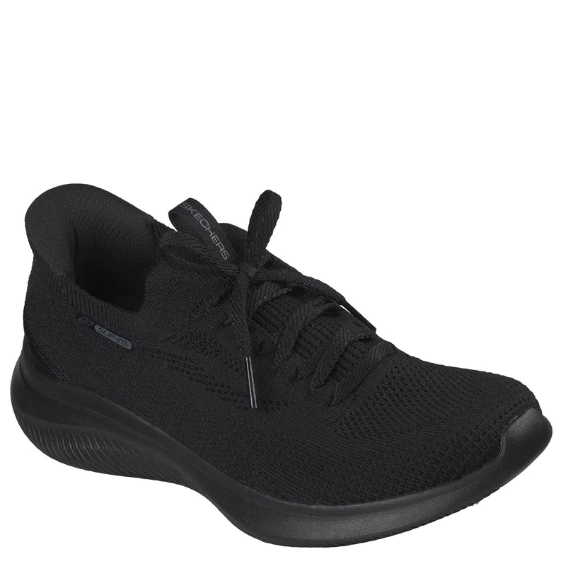 Skechers Women's Ultra Flex 4.0 Trainers, Black, 3.5 UK