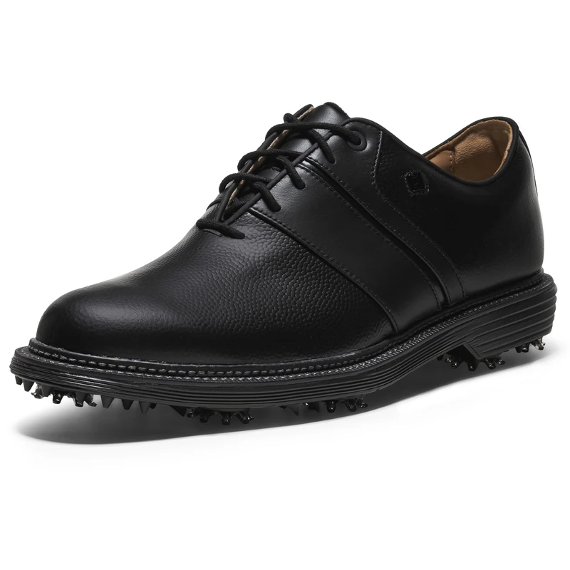 FootJoy Men's Premiere Series Packard Golf Shoe, Black/Black/Drak Grey, 9.5 UK Medium