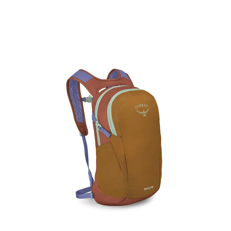 Osprey Daylite Commuter Backpack - Lightweight Everyday Bag with Laptop Sleeve, Bottle Pockets, Barley Brown/Multi