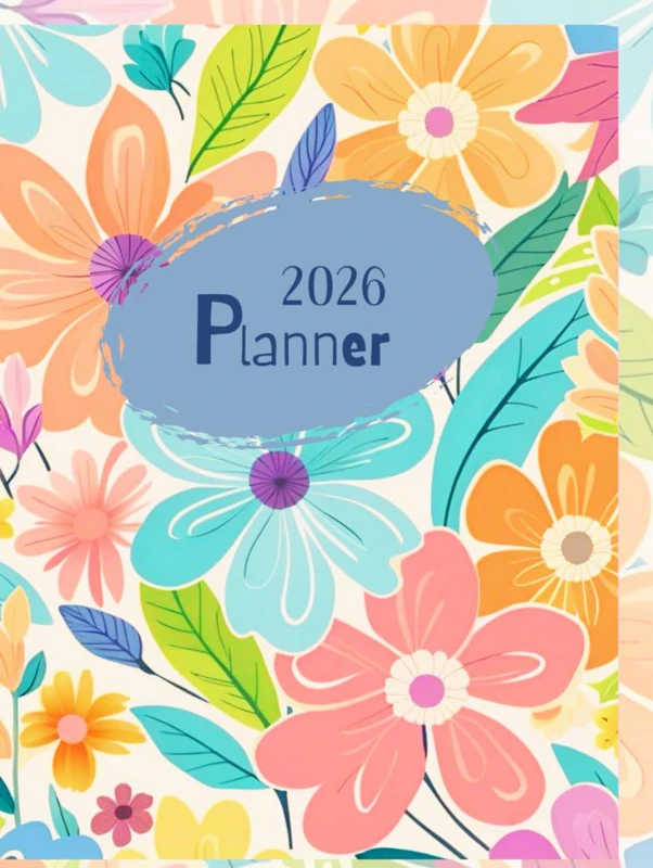 The Year in Bloom: 2026 Floral Planner & Writing Journal