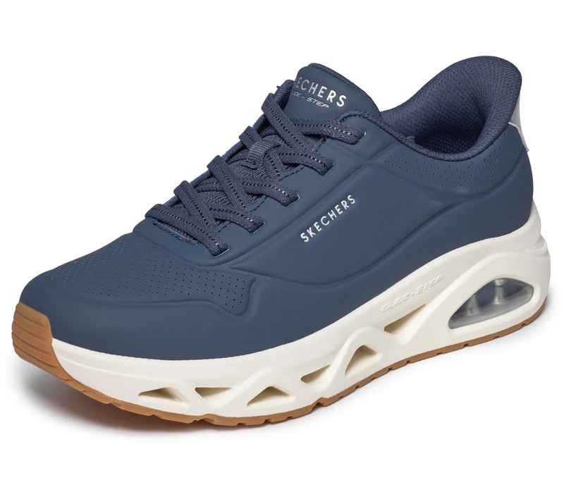 Skechers Women's UNO Glide-Step Glide On Air, Navy, 6.5 UK