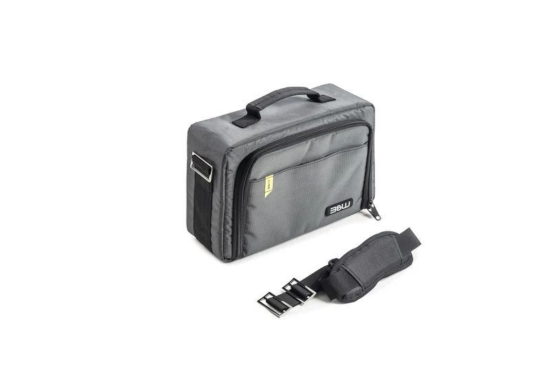 B&W International Drone.Bag TEX.Neo2 - Bag with Variable Compartments for DJI Neo 2 - Water Resistant Padded with Shoulder Strap, Gray, 33 x 24 x 13 cm, DJI Neo 2