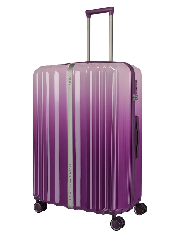 Travelite LASCANA Edition Hard Suitcase - Size L - with TSA Lock - 4 Wheels - 51 x 76 x 29 cm - 4.3 kg - 101 l
