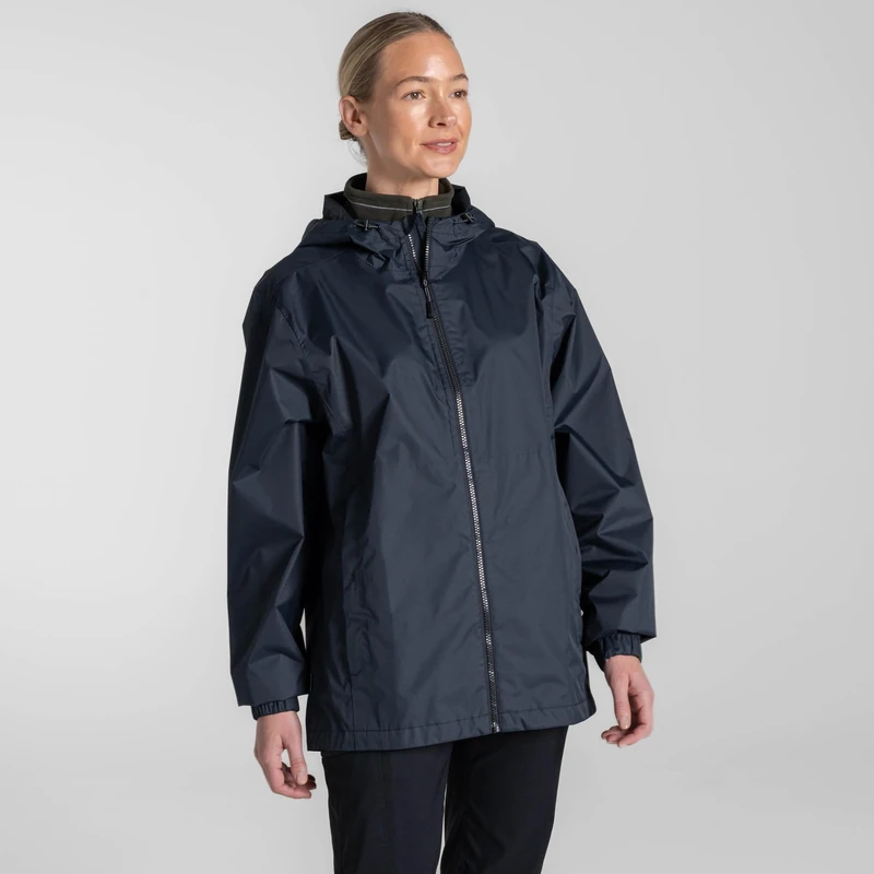 Craghoppers Unisex II Expert Packable Jacket, Black, XXL Plus EU