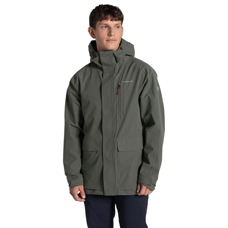 Craghoppers Mens Lorton II Jacket Waterproof Hiking Breathable Walking Coat