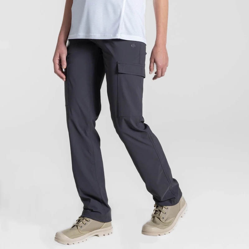 Craghoppers Womens NosiLife Rif Stretch Cargo Trousers Anti-Insect Sun Protective Hiking
