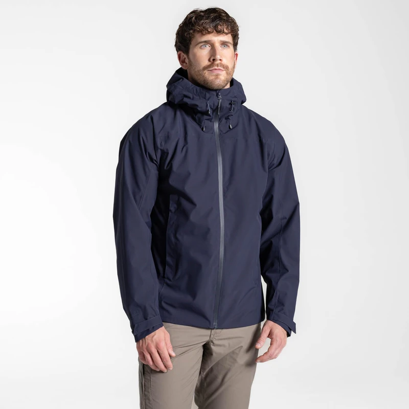 Craghoppers Unisex Bc Expert Base Camp Waterproof Shell Jacket, Dark Navy, S EU