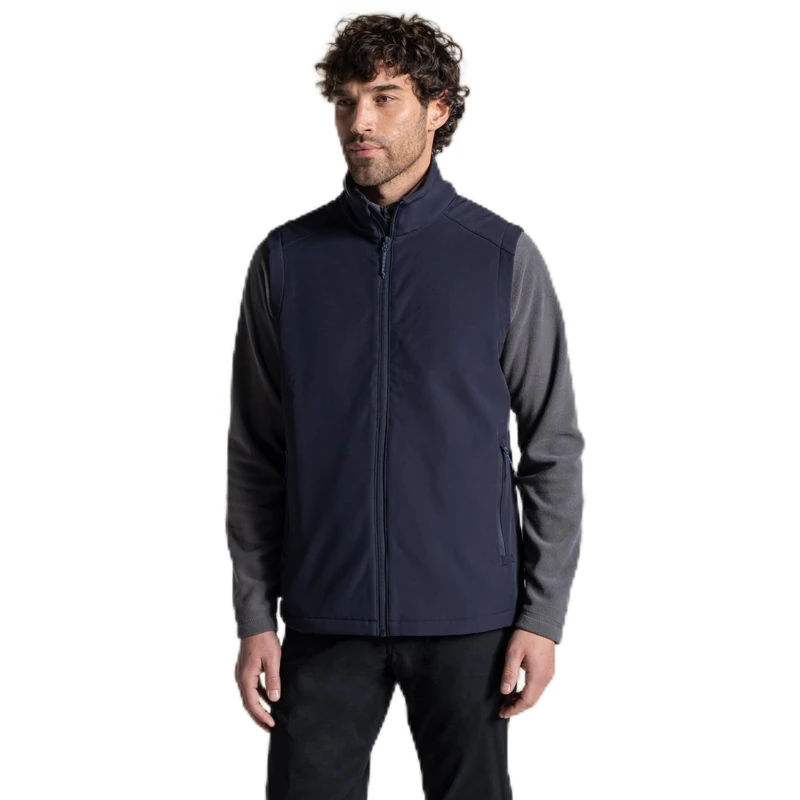 Craghoppers Expert Mens Base Camp II Softshell Vest Water Repellent Work Gilet