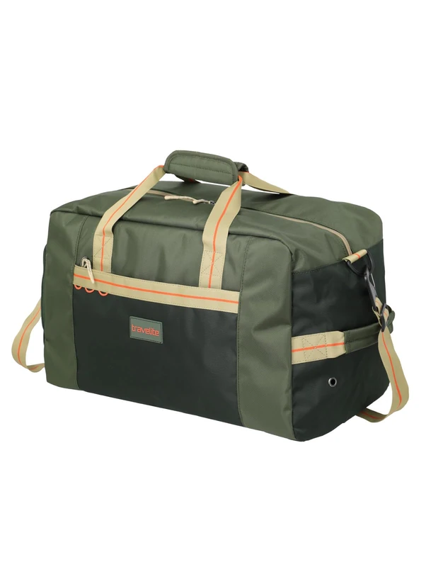 travelite Color Crazy Weekender Travel Bag with Ventilated Shoe Compartment and Slip-on Function, 48 x 29 x 28 cm, 39 L, 0.7 kg