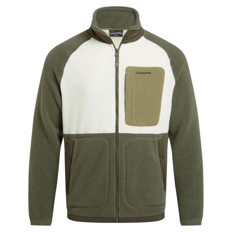 Craghoppers Mens Dades Borg Fleece Jacket Insulated Hiking Walking Top