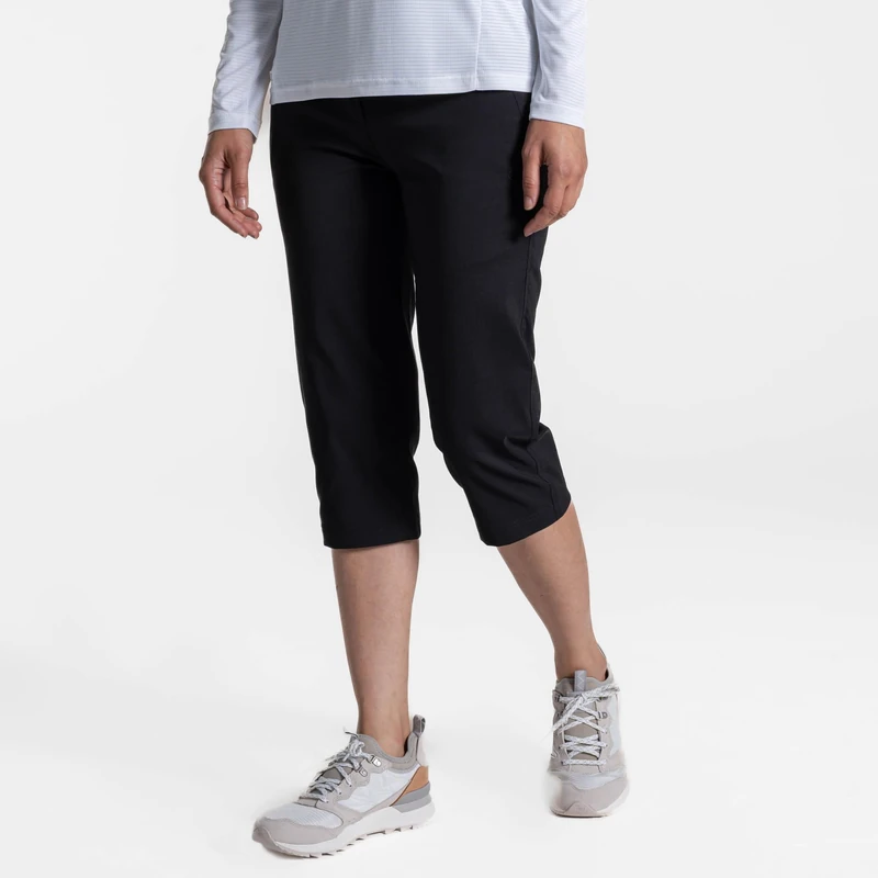 Craghoppers Womens Kiwi Pro III Crop Walking Trousers Water Repellent Anti-Insect Hiking