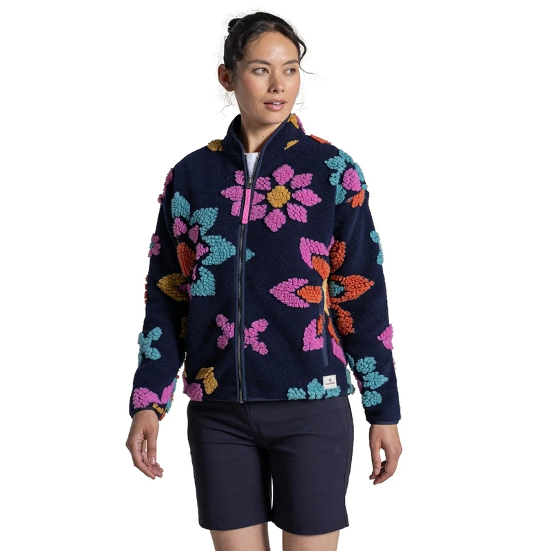 Craghoppers Womens Catalina Fleece Jacket Insulating Full Zip Layer Top - Image 1